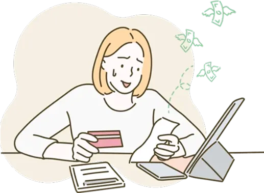 一時的な資金が必要なときのイメージ画像