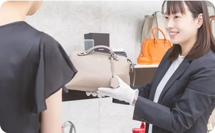 接客・査定業務のイメージ