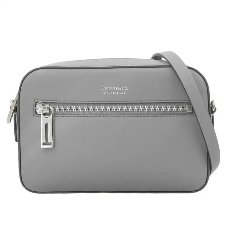 ティファニー TIFFANY & Co. レザー ショルダーバッグ ―