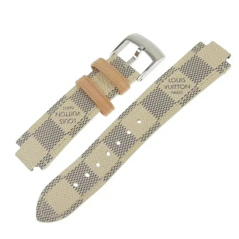 ルイヴィトン LOUIS VUITTON ダミエ アズール ダミエ・アズール タンブール用 時計ベルト R15157