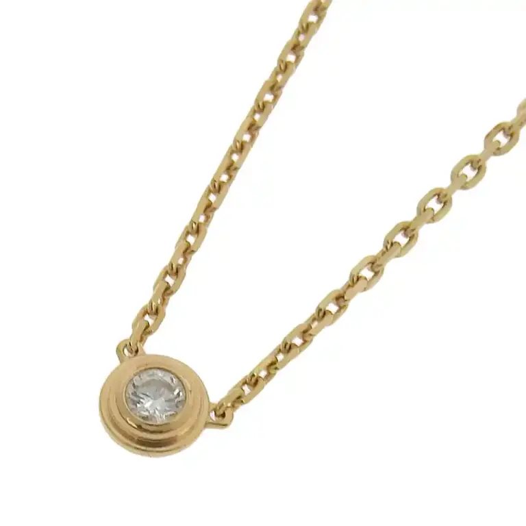 カルティエ CARTIER K18PG 石：ダイヤモンド ダムール XS ―