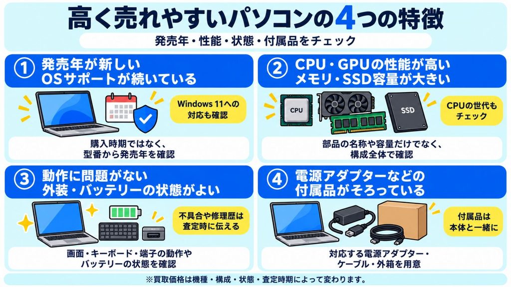 パソコン買取相場