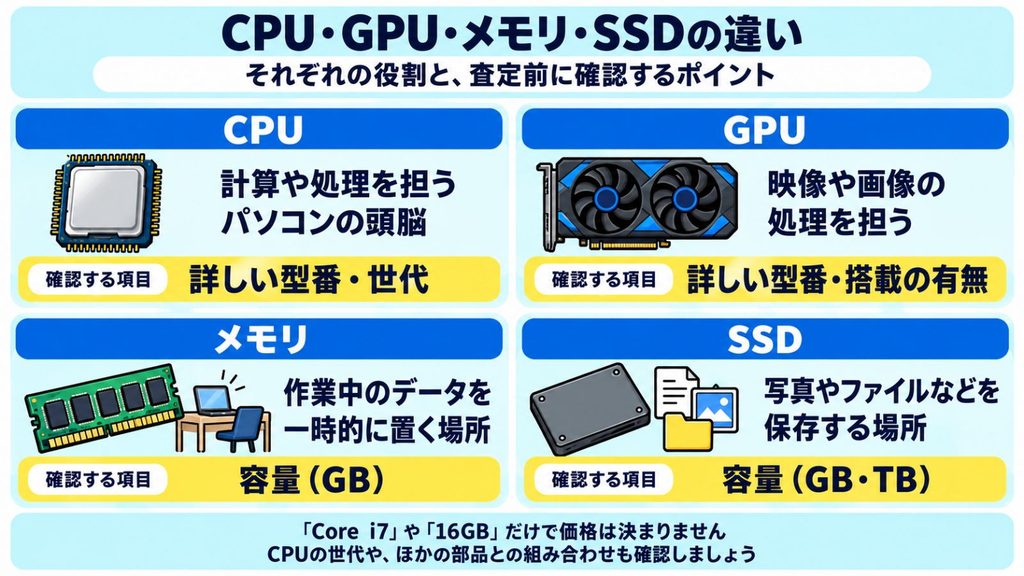 CPU・GPUの違い