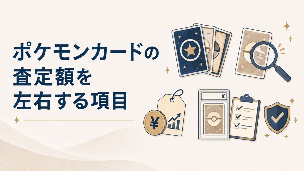 ポケモンカードの査定額を左右する項目