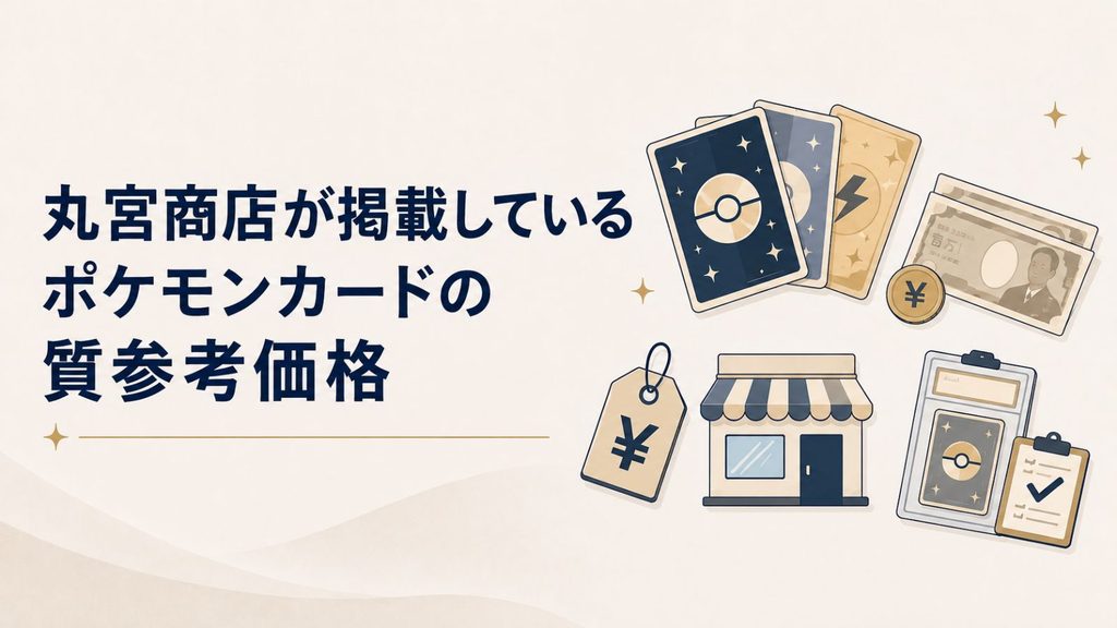 丸宮商店が掲載しているポケモンカードの質参考価格