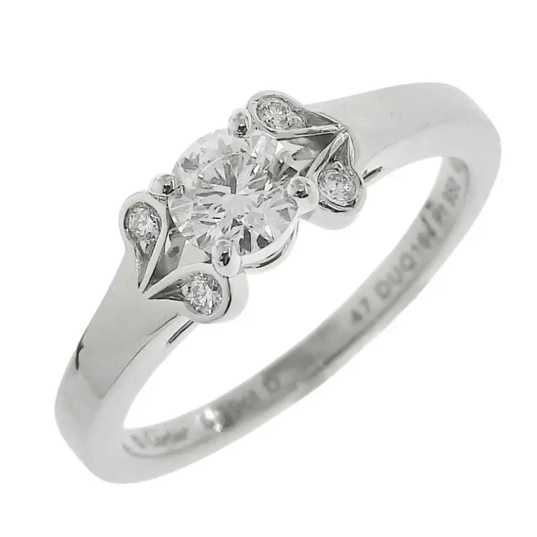 カルティエ CARTIER Pt950 石：ダイヤモンド 0.30ct(H/VVS2/Ex) バレリーナリング ―