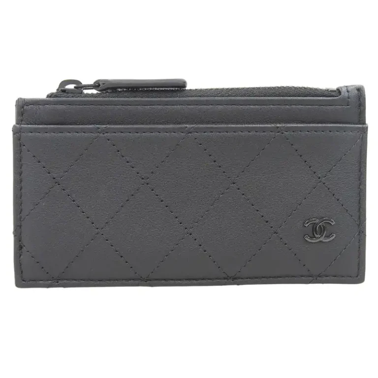 シャネル CHANEL レザー コインケース AP3820