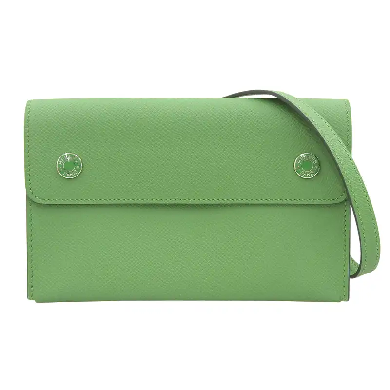 エルメス HERMES ナップトゥーゴー ショルダーバッグ エプソン ヴェールユッカ B刻印 2023年 中古 HE1141