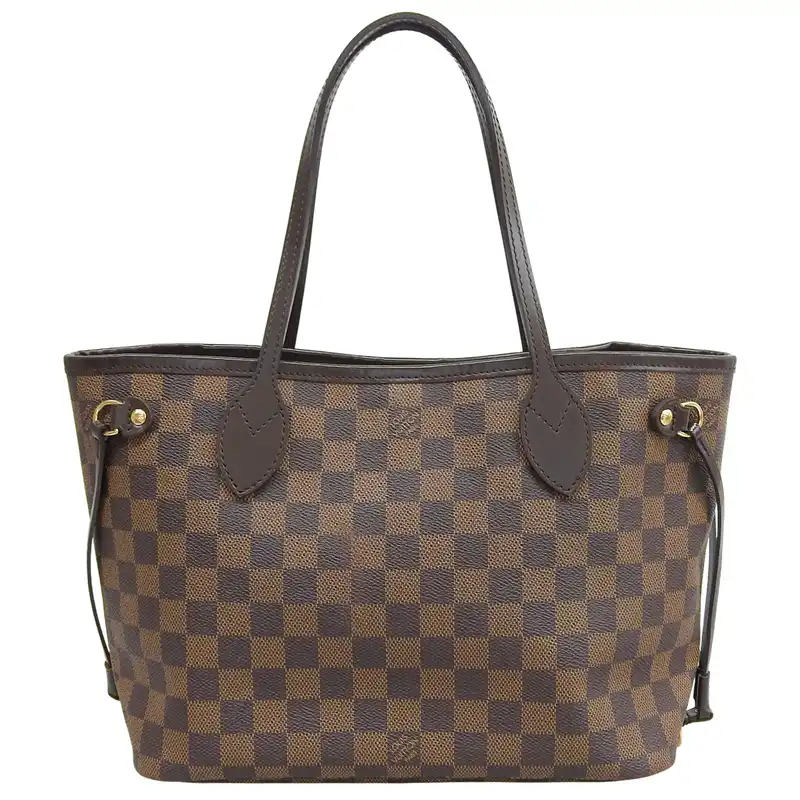 ルイヴィトン LOUIS VUITTON ダミエ ネヴァーフルPM トートバッグ エベヌ N51109 中古  LV1767