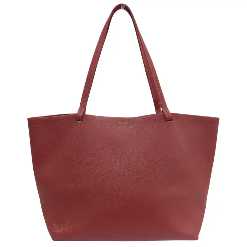ザ・ロウ THE ROW トートバッグ レザー レッド 中古 OB2619