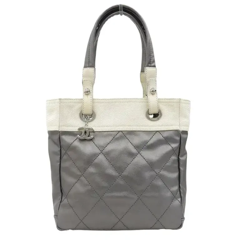 シャネル CHANEL レザー×キャンバス パリビアリッツ 11番台
