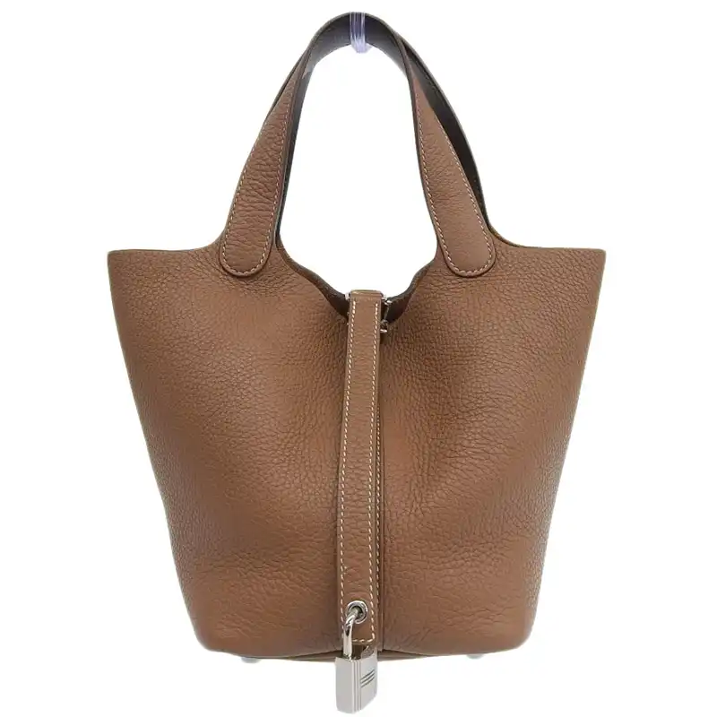 エルメス HERMES ピコタンロックPM ハンドバッグ トリヨンクレマンス ゴールド Z刻印 2021年 中古 HE1151