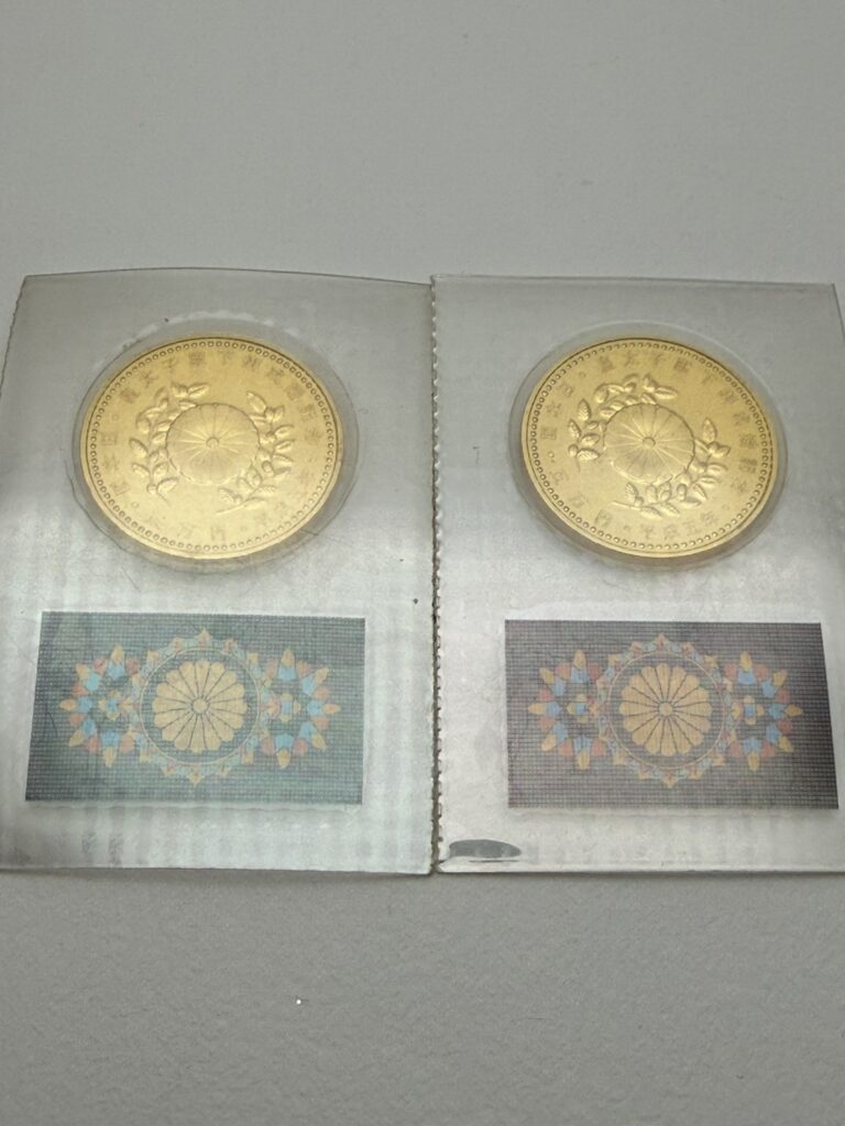 ノーブランド K24 ご成婚5万円・ご即位10万円金貨