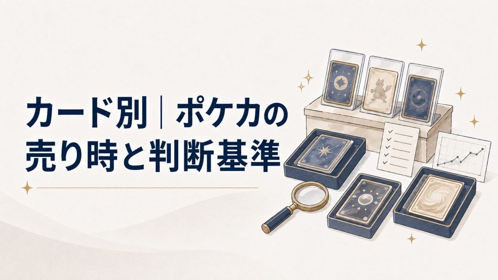 カード別｜ポケカの売り時と判断基準