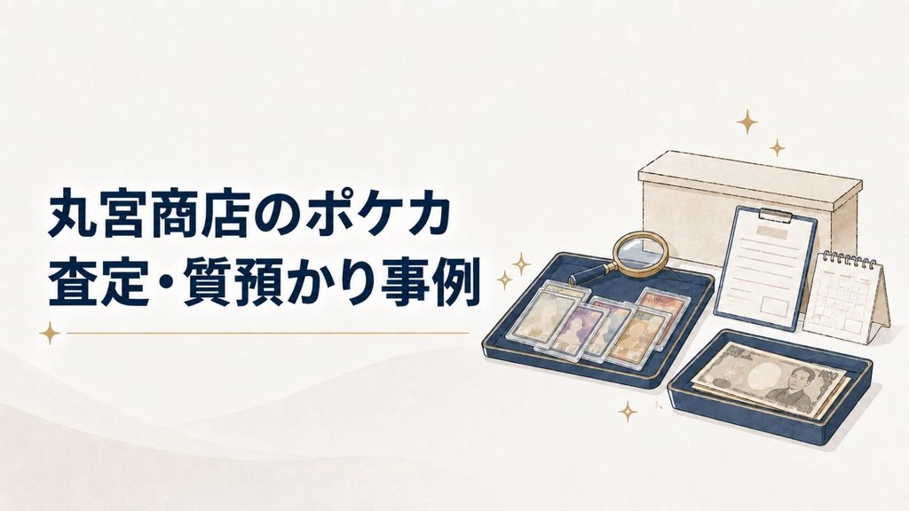 丸宮商店のポケカ査定・質預かり事例