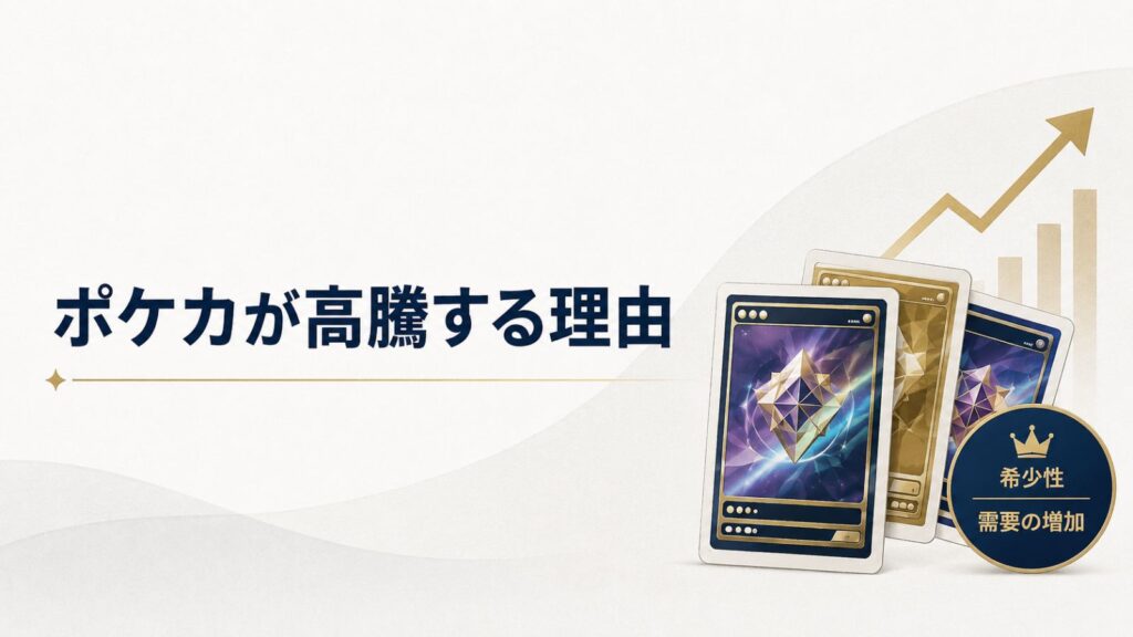 ポケカが高騰する理由
