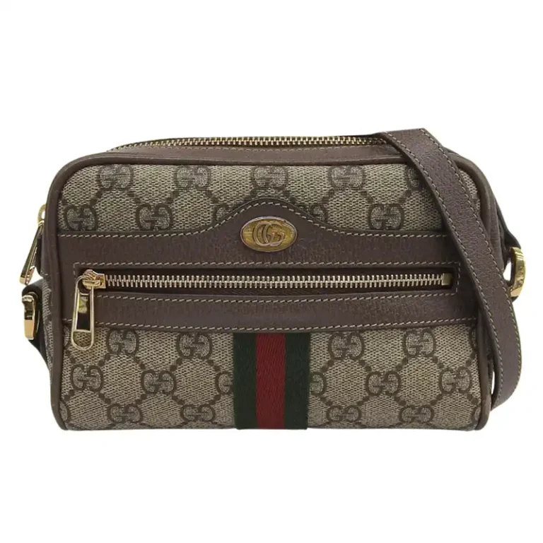 グッチ GUCCI GGスプリームキャンバス×レザー オフィディア ミニ ショルダーバッグ 517350