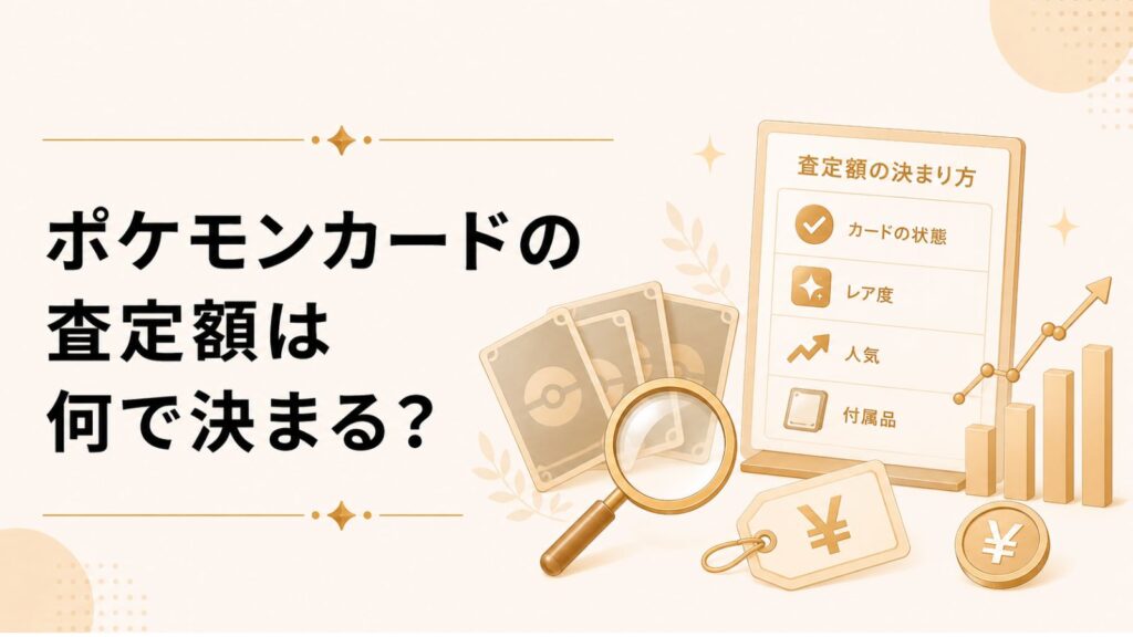 ポケモンカードの査定額は何で決まる?