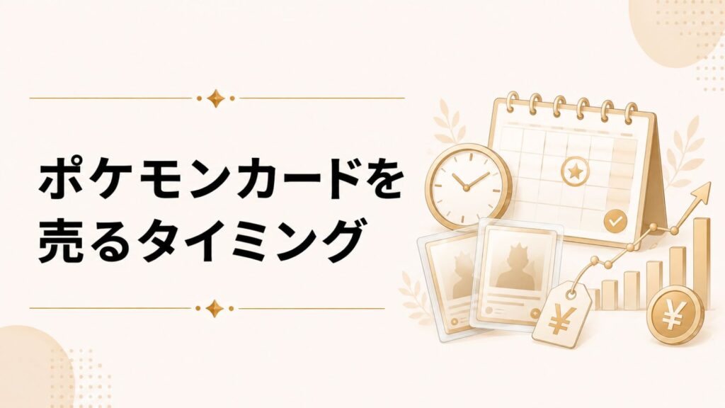 ポケモンカードを売るタイミング