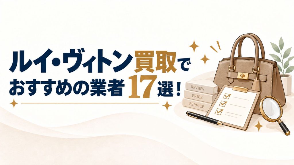 ルイ・ヴィトン買取でおすすめの業者17選!