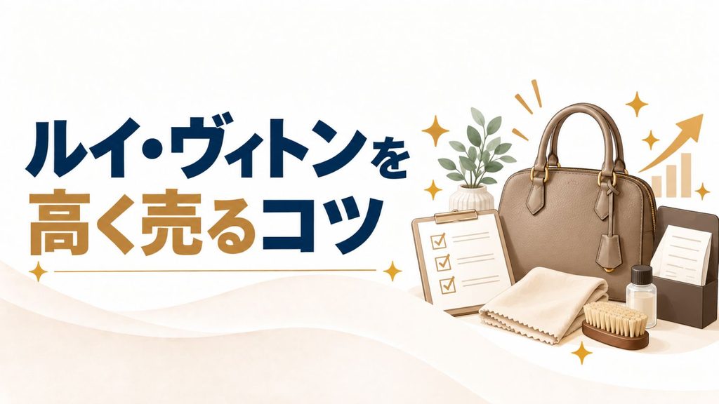 ルイ・ヴィトンを高く売るコツ